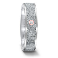 Alliance Titane, Carbone, Or rouge 18K Diamant 0.02 ct, w-si-584766