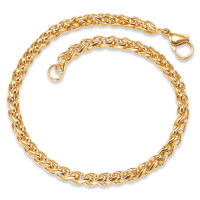 Bracelet Acier inoxydable jaune PVD 21 cm-585445