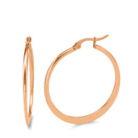 Créoles Acier inoxydable rosé PVD-585456