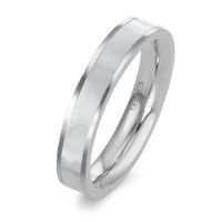 Bague à superposer Acier inoxydable nacre-585498