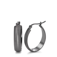 Créoles Argent noir Rhodié-585732