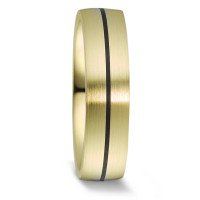 Alliance Or jaune 14K, Carbone-588930