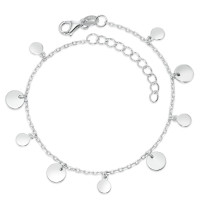 Bracelet Argent Rhodié 16-19 cm-589393