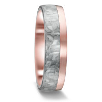 Partnerring 585/14 K Rotgold, Carbon-589665