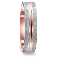 Alliance Or rouge 14K, Carbone-589667