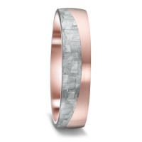 Alliance Or rouge 14K, Carbone-589669