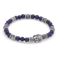 Bracelet Acier inoxydable Agate 21 cm Ø6 mm-590478