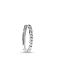 Pendentif Or blanc 18K Diamant 0.06 ct, 9 Pierres, w-si-590878