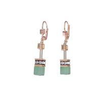 Pendant d'oreilles Acier inoxydable rosé PVD-591283