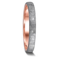 Partnerring 585/14 K Rotgold, Carbon-591735