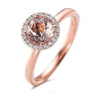 Bague Or rouge 18K Morganite-592322