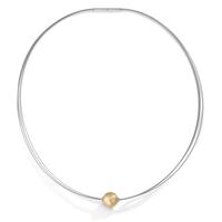 Collier Acier inoxydable, Aluminium 42 cm-592538