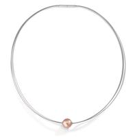 Collier Acier inoxydable, Aluminium 42 cm-592539