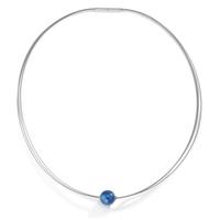 Collier Acier inoxydable, Aluminium 42 cm-592541