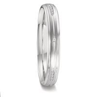 Alliance Or blanc 18K Diamant 0.051 ct, 12 Pierres, w-vsi-593112