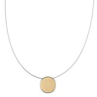 Collier Acier inoxydable jaune PVD 42 cm Ø12 mm-594235