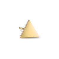 Clous d'oreille à l'unité Or jaune 18K Ø7.5 mm-594551
