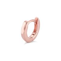 Créoles à charnières à l'unité Argent rosé Plaqué or-594561