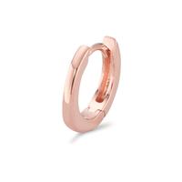 Créoles à charnières à l'unité Argent rosé Plaqué or-594564