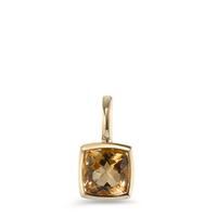 Anhänger 375/9 K Gelbgold Citrin Ø6 mm-594885