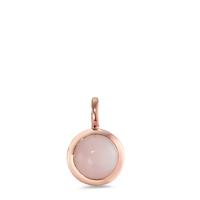 Pendentif Or rouge 9K Opale rose Ø8.5 mm-594890
