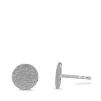 Clous d'oreilles Argent Rhodié Ø8 mm-595099