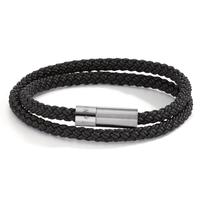 Bracelet Acier inoxydable, Caoutchouc 21 cm-595322