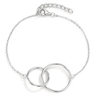Bracelet Argent Rhodié 15-18 cm Ø18 mm-595520