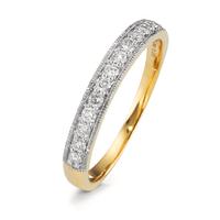 Bague d'éternité Or jaune 18K Diamant 0.25 ct, 12 Pierres, w-si-596091