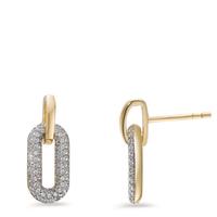 Pendant d'oreilles Or jaune 9K Zircone-596206