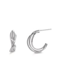 Boucles d'oreilles Argent Rhodié Ø17 mm-596408