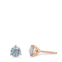 Clous d'oreilles Argent rosé Plaqué or Ø6.5 mm-596669