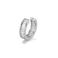 Ear cuff Argent Zircone Rhodié Ø12 mm-596683