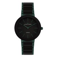 Montre Acier inoxydable, Céramique vert PVD Ø40 mm-596759