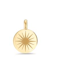 Pendentif Acier inoxydable jaune PVD Ø11 mm-597008