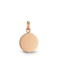 Pendentif avec gravure Argent rosé Plaqué or Ø12 mm-597229