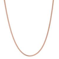 Panzer-Halskette Silber rosé vergoldet 40 cm-597369