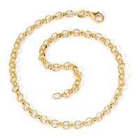 Chaînette de cheville Argent jaune Plaqué or 22-26 cm-597658