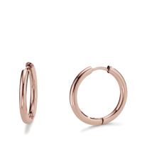 Créoles à charnières Acier inoxydable rosé PVD-597890