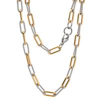 Collier Acier inoxydable jaune PVD 45.5-47 cm-598238
