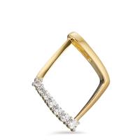 Pendentif Or jaune 18K Zircone 7 Pierres-598256