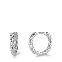 Créoles à charnières Argent Rhodié-599229