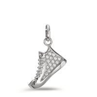 Pendentif Argent Zircone Rhodié-599292