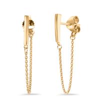 Clous d'oreilles Argent jaune Plaqué or-599299