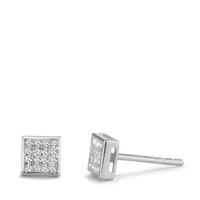 Clous d'oreilles Argent Zircone 32 Pierres Rhodié Ø5 mm-599674