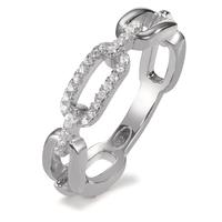 Bague Argent Zircone Rhodié-599687