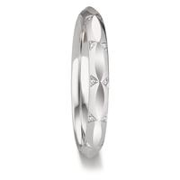 Alliance Or blanc 18K Diamant 0.072 ct, 24 Pierres, w-vsi-599974