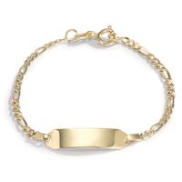 Gravurarmband 585/14 K Gelbgold 14 cm-600283
