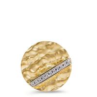 Pendentif Or jaune 9K Zircone 10 Pierres-600339
