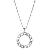 Chaînette avec pendentif Acier inoxydable 41-45 cm Ø32 mm-600442